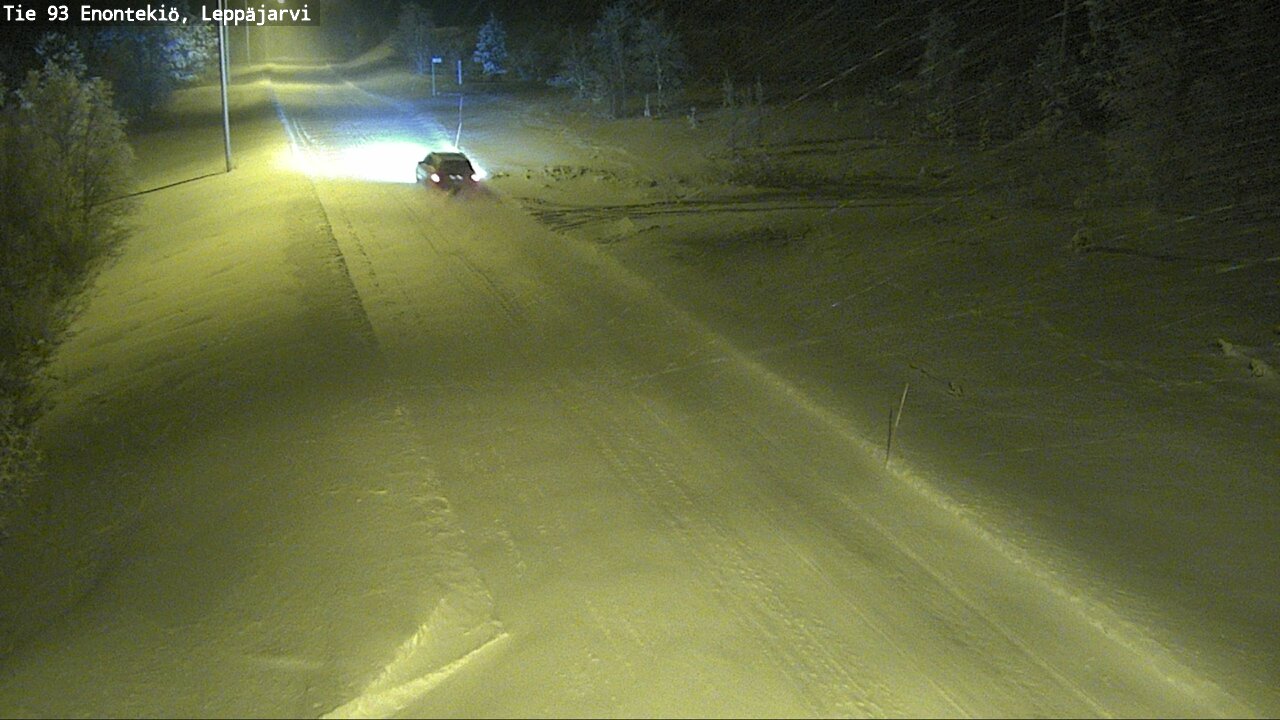 Kelikamerat Kuva Tie 93 Enontekiö, Leppäjärvi, Enontekiö, Lappi