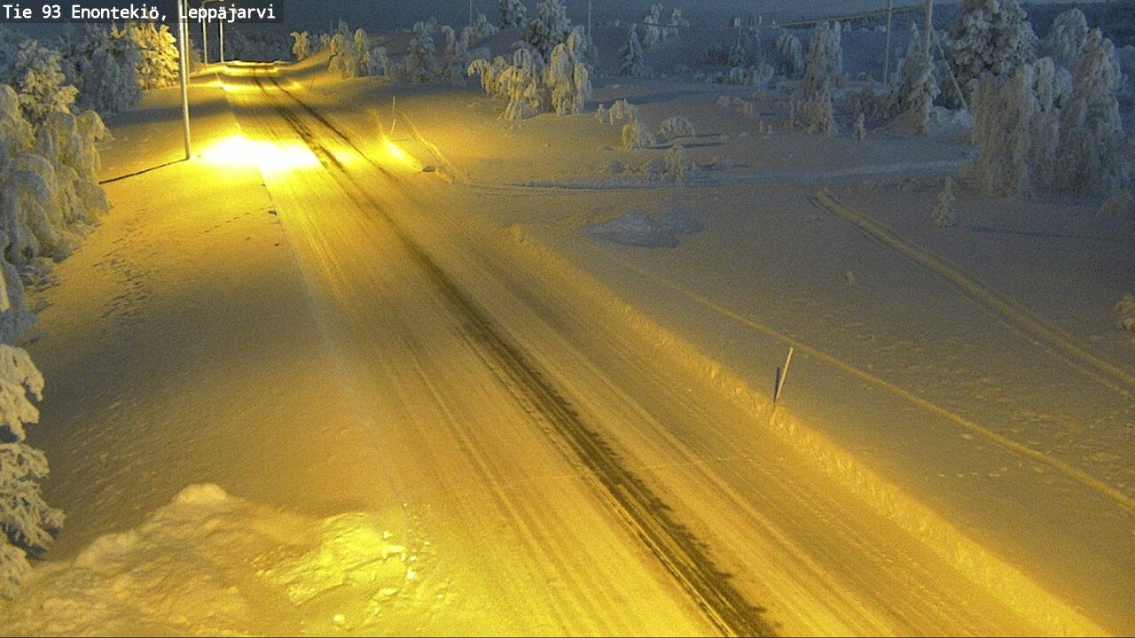 Kelikamerat Kuva Tie 93 Enontekiö, Leppäjärvi, Enontekiö, Lappi