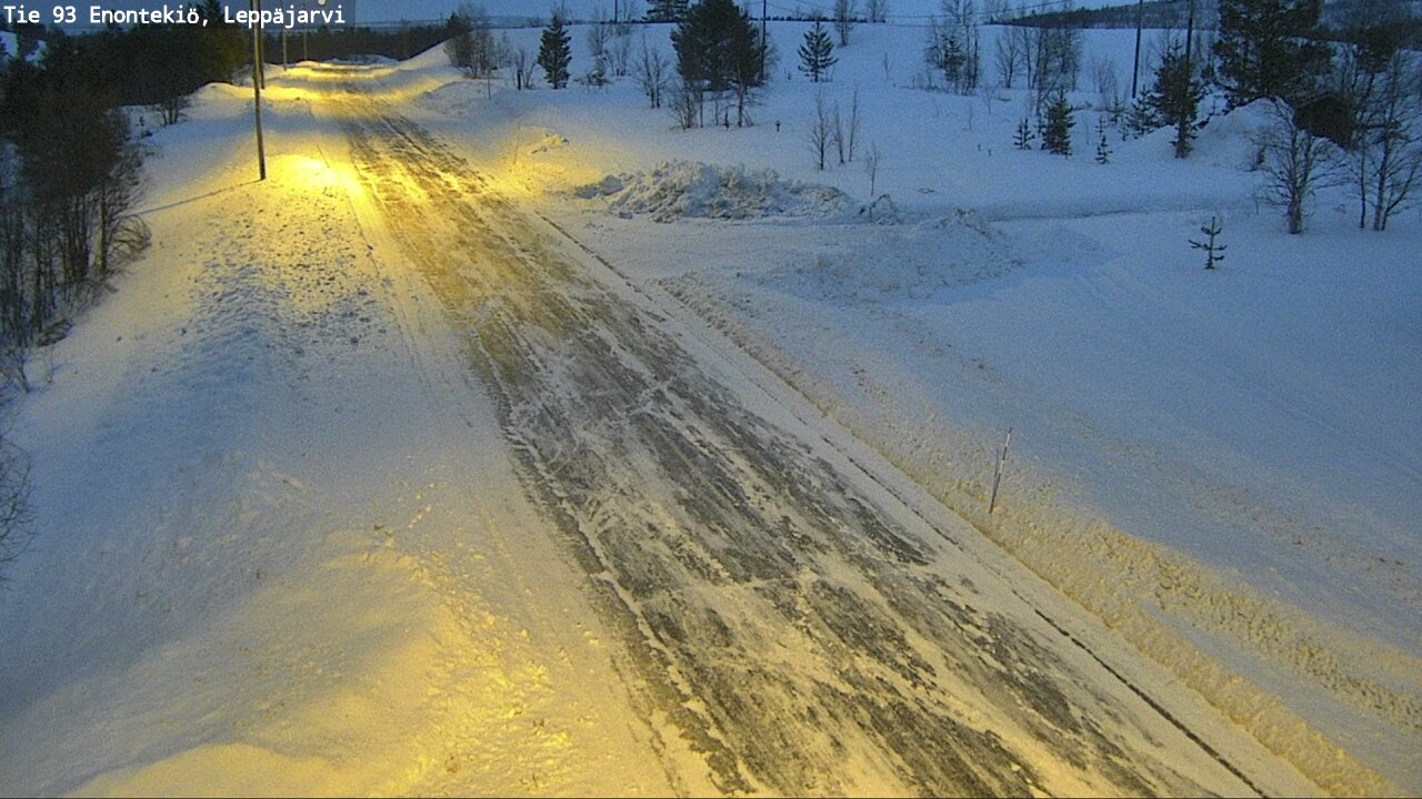 Kelikamerat Kuva Tie 93 Enontekiö, Leppäjärvi, Enontekiö, Lappi