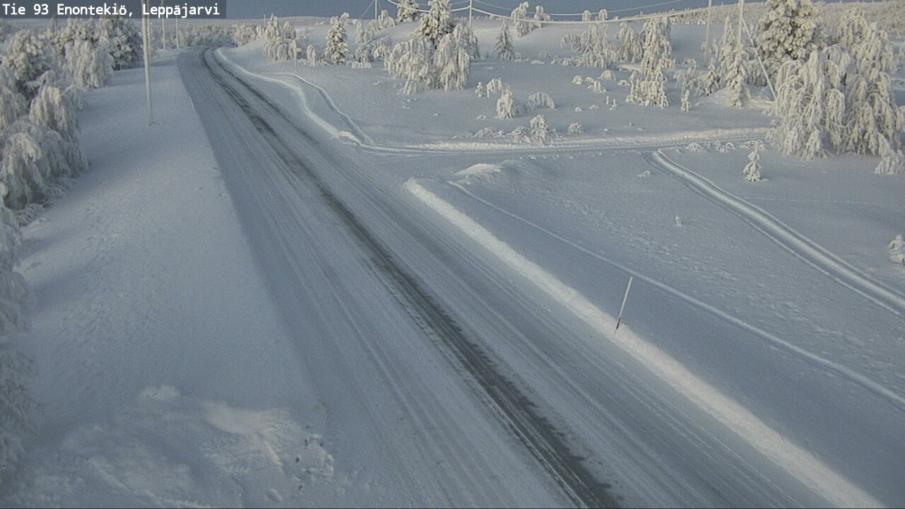 Kelikamerat Kuva Tie 93 Enontekiö, Leppäjärvi, Enontekiö, Lappi