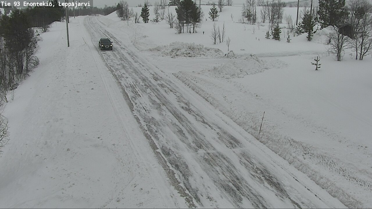 Kelikamerat Kuva Tie 93 Enontekiö, Leppäjärvi, Enontekiö, Lappi