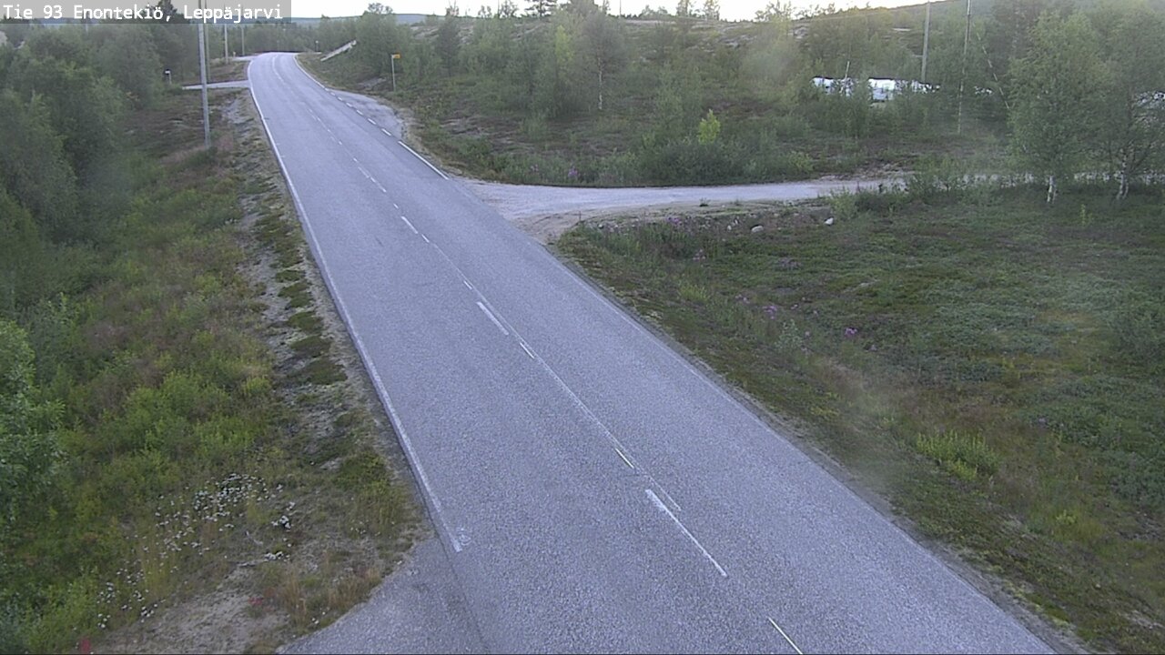 Weather Camera Image Road 93 Enontekiö, Leppäjärvi, Enontekiö, Lappi