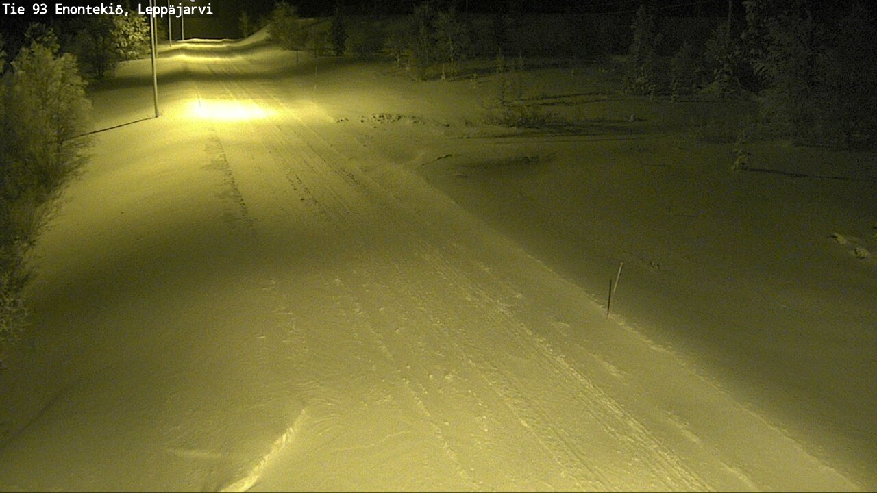 Kelikamerat Kuva Tie 93 Enontekiö, Leppäjärvi, Enontekiö, Lappi