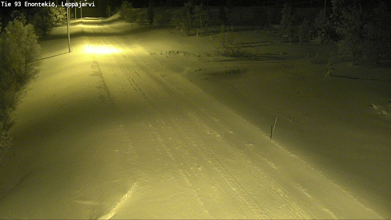 Kelikamerat Kuva Tie 93 Enontekiö, Leppäjärvi, Enontekiö, Lappi