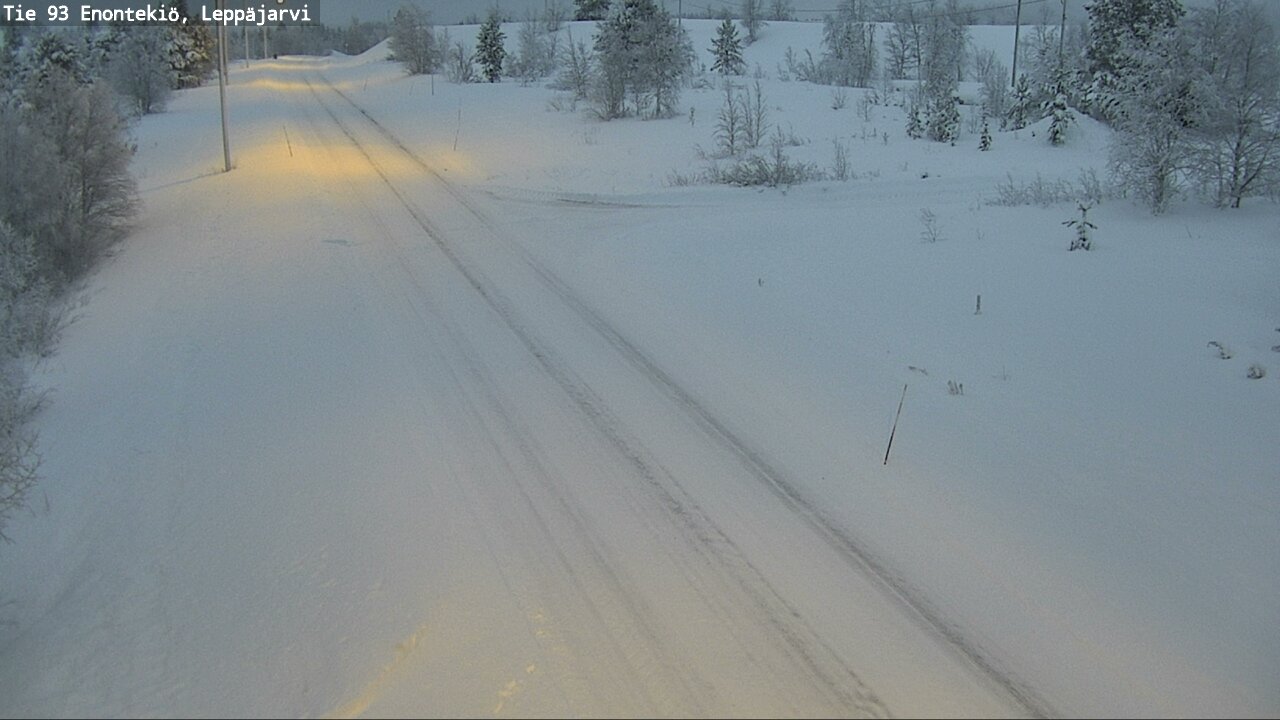 Kelikamerat Kuva Tie 93 Enontekiö, Leppäjärvi, Enontekiö, Lappi
