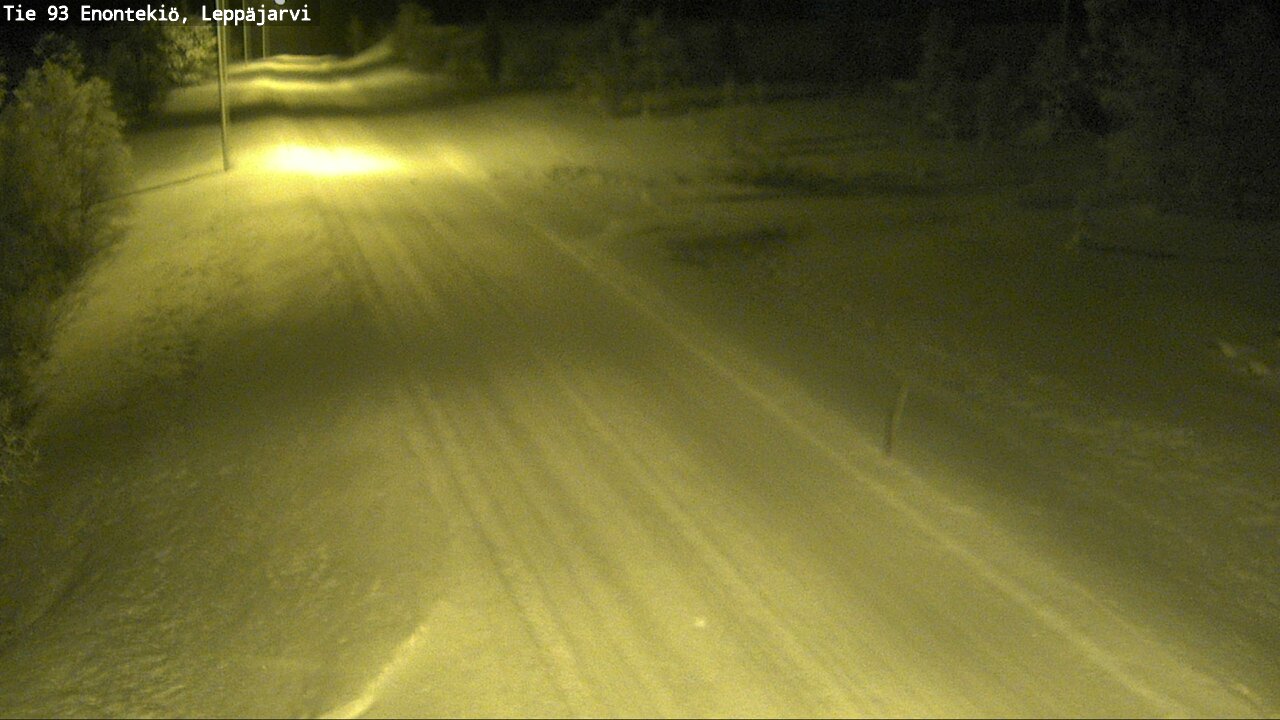 Kelikamerat Kuva Tie 93 Enontekiö, Leppäjärvi, Enontekiö, Lappi