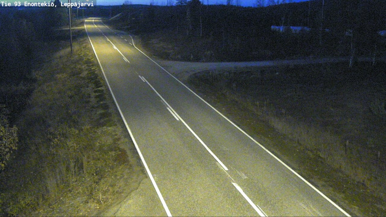 Kelikamerat Kuva Tie 93 Enontekiö, Leppäjärvi, Enontekiö, Lappi