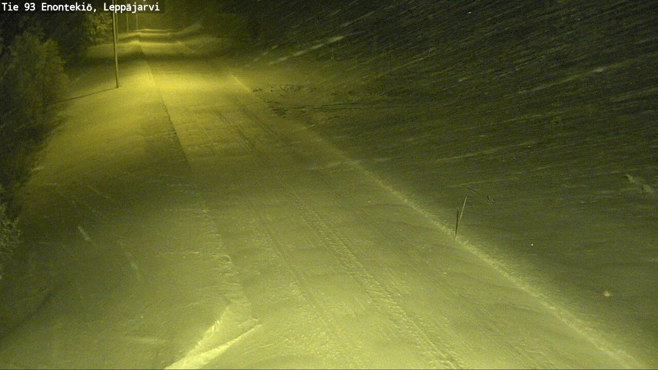 Kelikamerat Kuva Tie 93 Enontekiö, Leppäjärvi, Enontekiö, Lappi