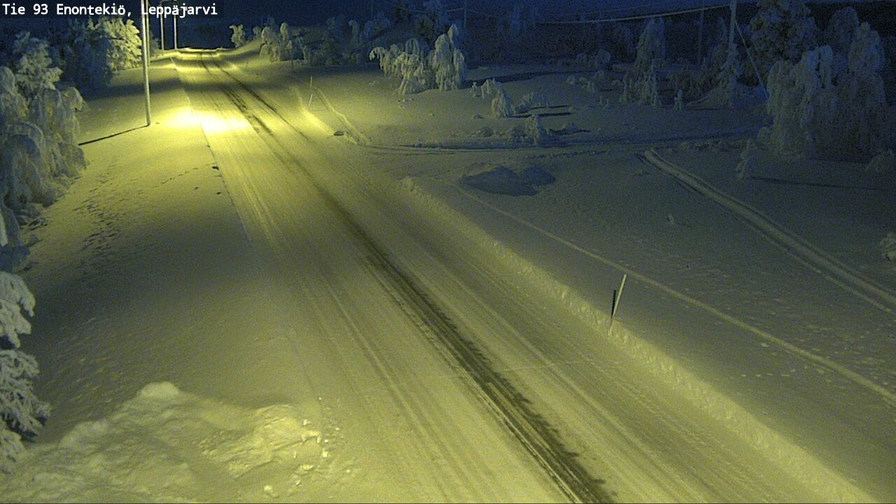 Kelikamerat Kuva Tie 93 Enontekiö, Leppäjärvi, Enontekiö, Lappi