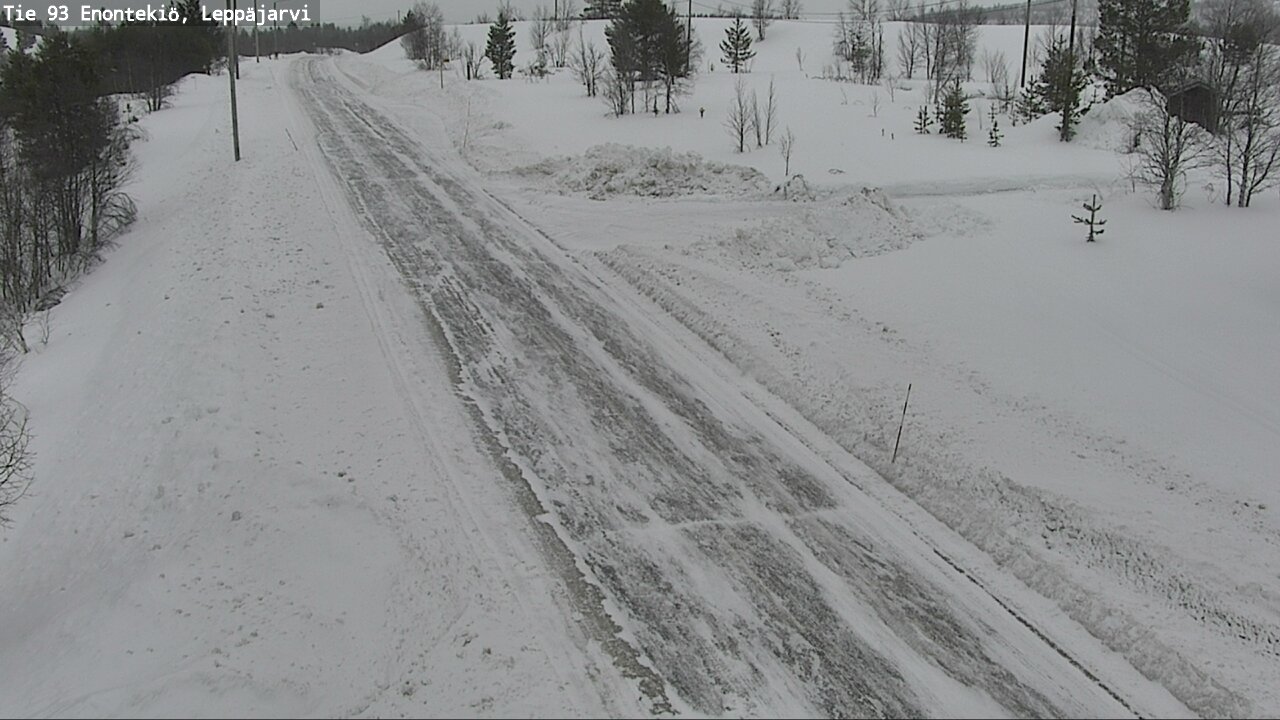 Kelikamerat Kuva Tie 93 Enontekiö, Leppäjärvi, Enontekiö, Lappi