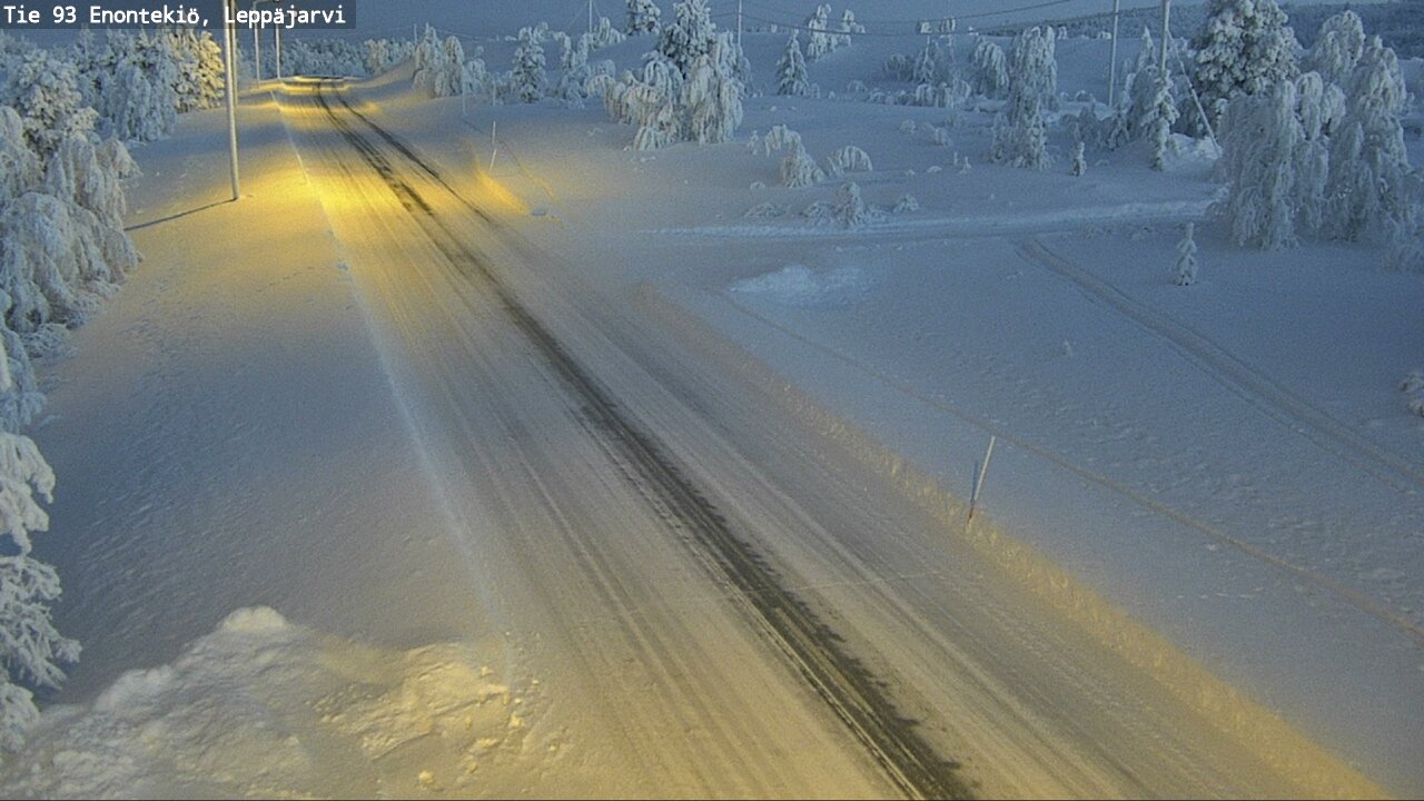 Kelikamerat Kuva Tie 93 Enontekiö, Leppäjärvi, Enontekiö, Lappi