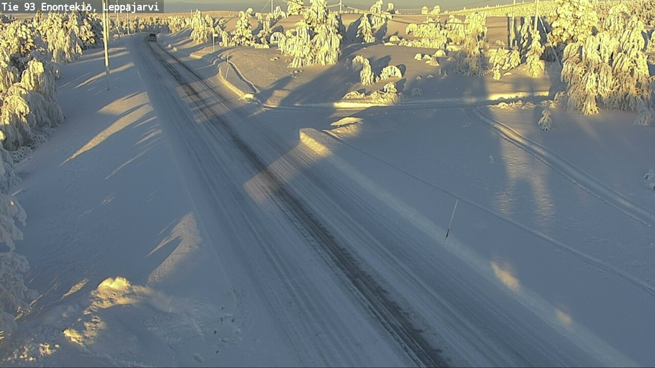 Kelikamerat Kuva Tie 93 Enontekiö, Leppäjärvi, Enontekiö, Lappi