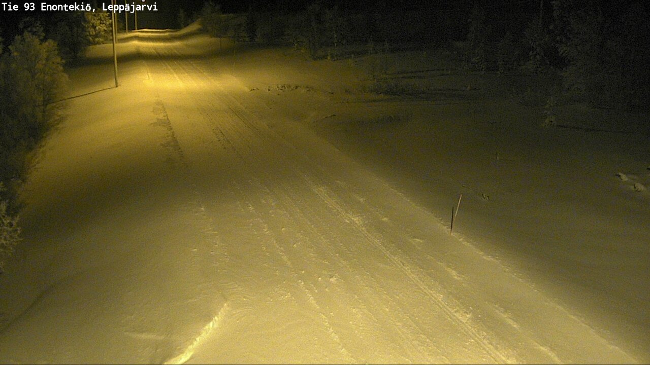 Kelikamerat Kuva Tie 93 Enontekiö, Leppäjärvi, Enontekiö, Lappi