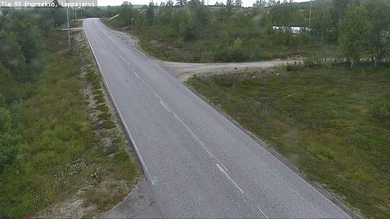 Weather Camera Image Road 93 Enontekiö, Leppäjärvi, Enontekiö, Lappi