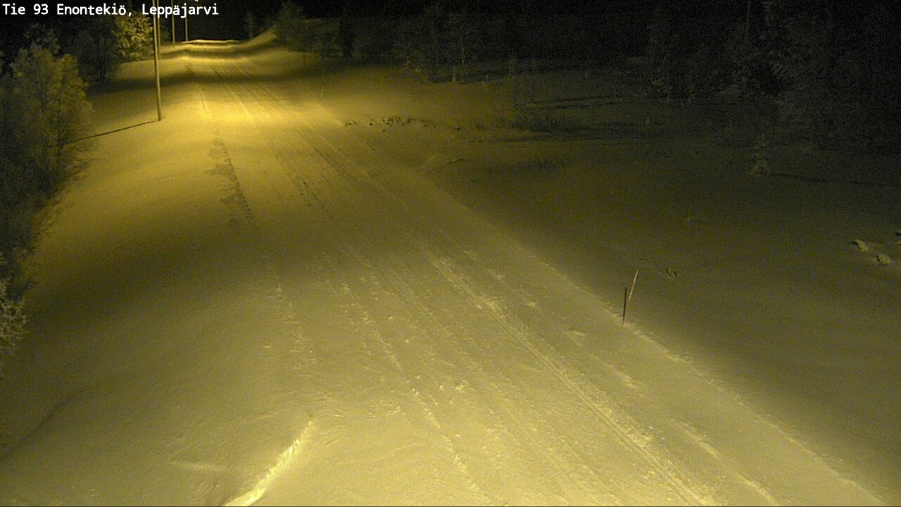 Kelikamerat Kuva Tie 93 Enontekiö, Leppäjärvi, Enontekiö, Lappi
