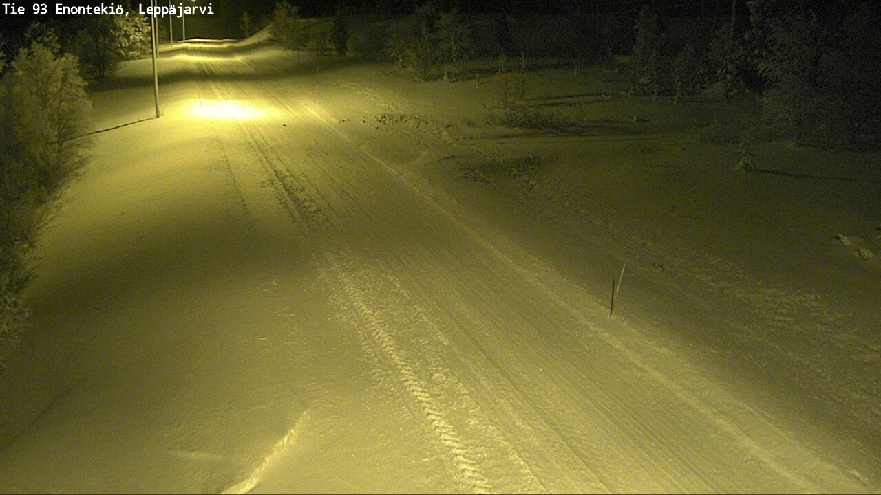 Kelikamerat Kuva Tie 93 Enontekiö, Leppäjärvi, Enontekiö, Lappi