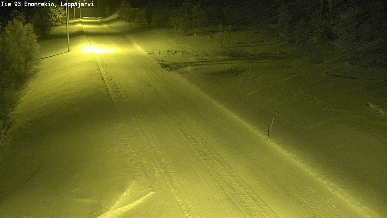 Kelikamerat Kuva Tie 93 Enontekiö, Leppäjärvi, Enontekiö, Lappi