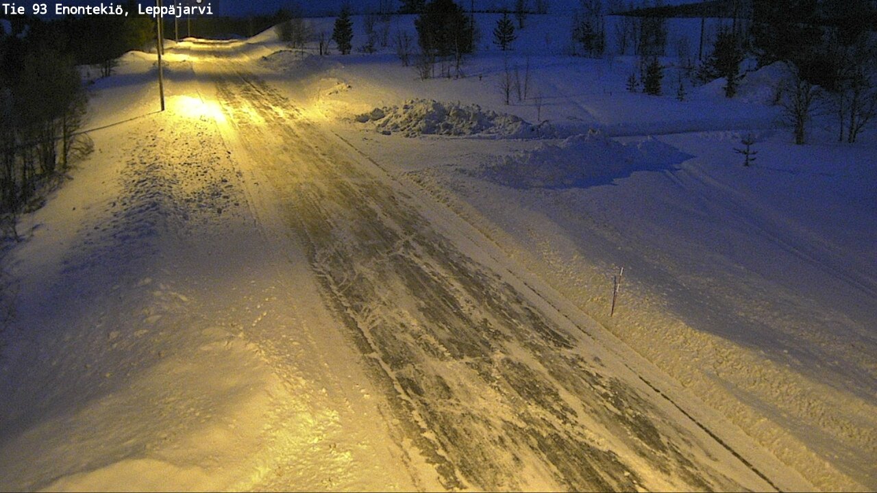 Kelikamerat Kuva Tie 93 Enontekiö, Leppäjärvi, Enontekiö, Lappi