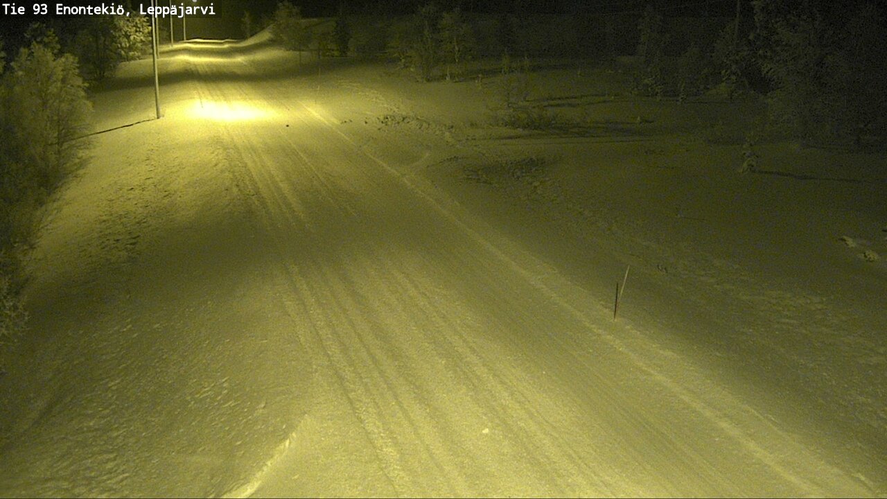 Kelikamerat Kuva Tie 93 Enontekiö, Leppäjärvi, Enontekiö, Lappi