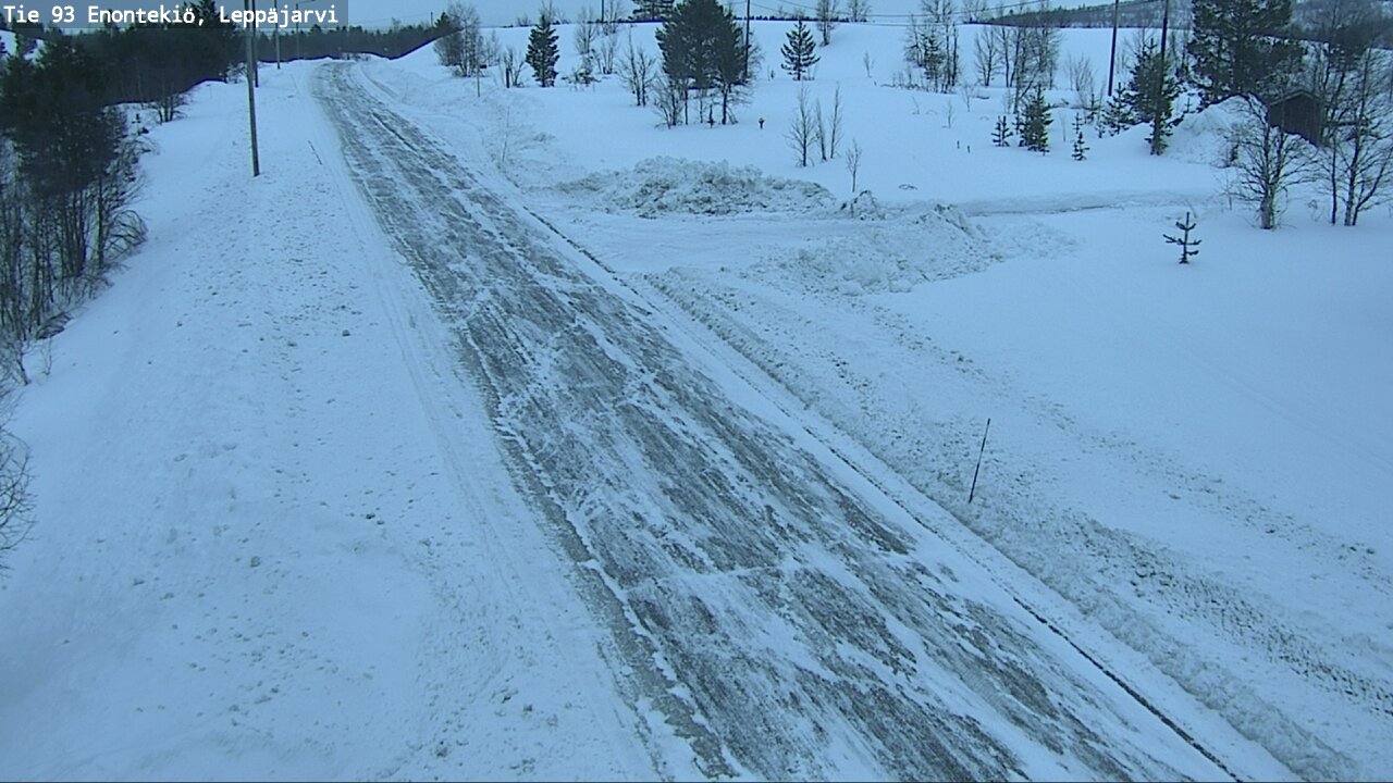 Kelikamerat Kuva Tie 93 Enontekiö, Leppäjärvi, Enontekiö, Lappi