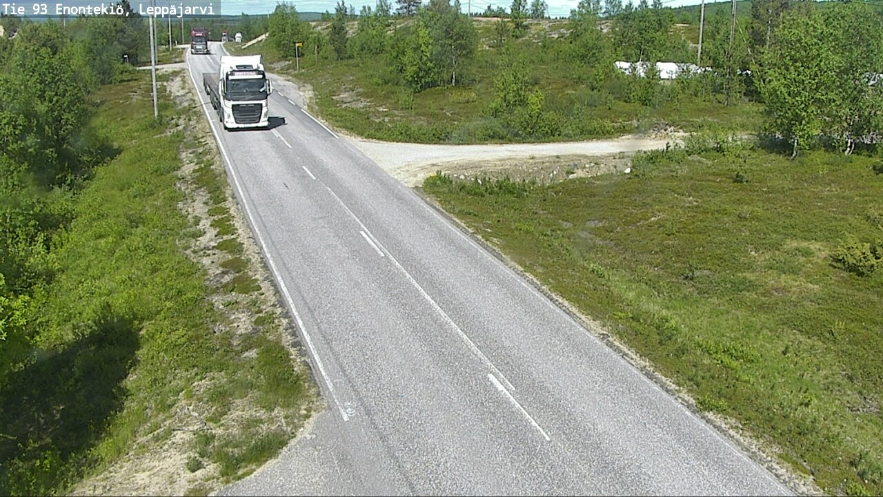 Kelikamerat Kuva Tie 93 Enontekiö, Leppäjärvi, Enontekiö, Lappi