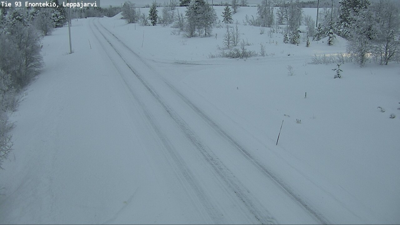 Kelikamerat Kuva Tie 93 Enontekiö, Leppäjärvi, Enontekiö, Lappi