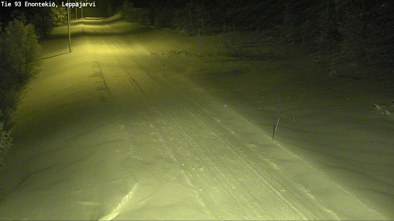 Kelikamerat Kuva Tie 93 Enontekiö, Leppäjärvi, Enontekiö, Lappi