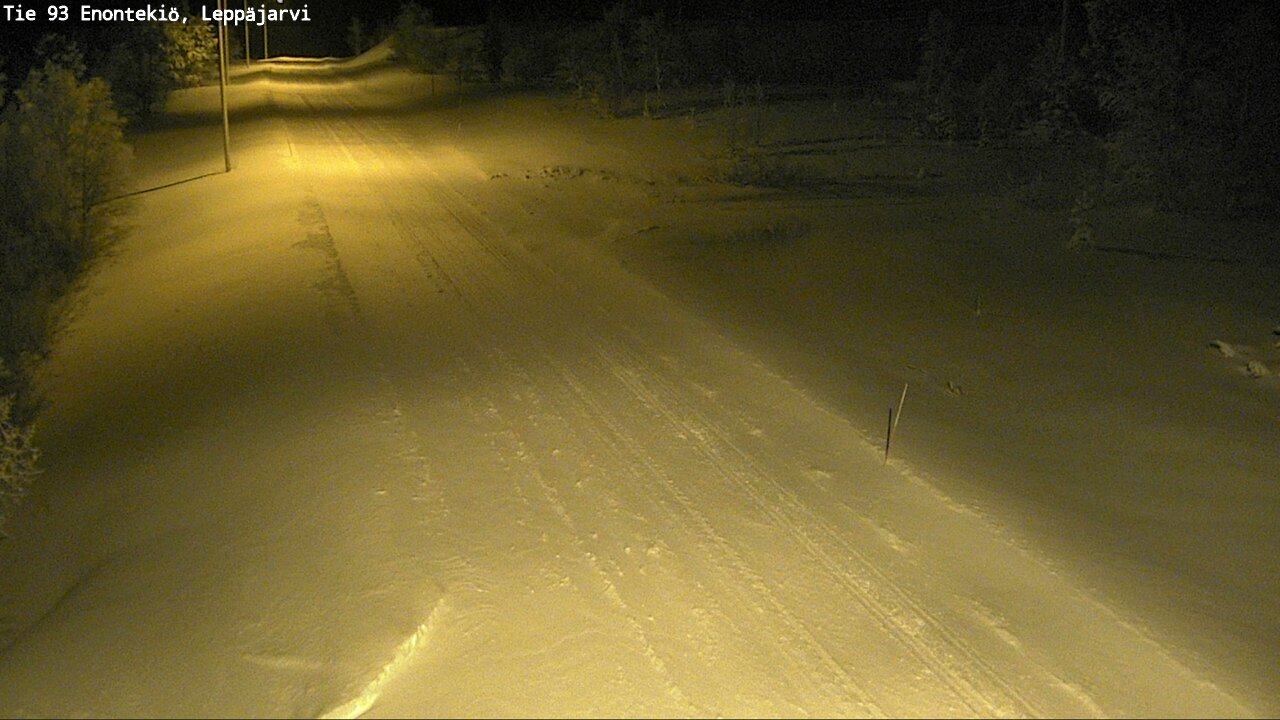 Kelikamerat Kuva Tie 93 Enontekiö, Leppäjärvi, Enontekiö, Lappi