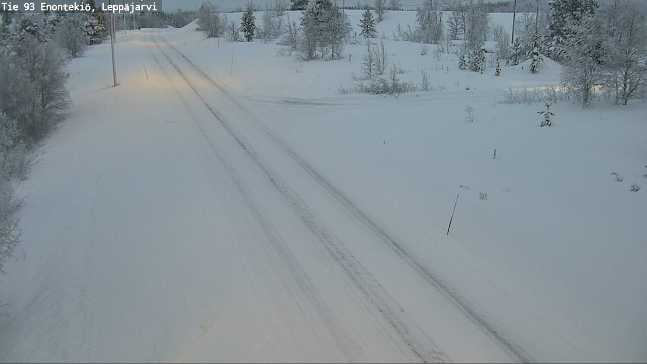 Kelikamerat Kuva Tie 93 Enontekiö, Leppäjärvi, Enontekiö, Lappi