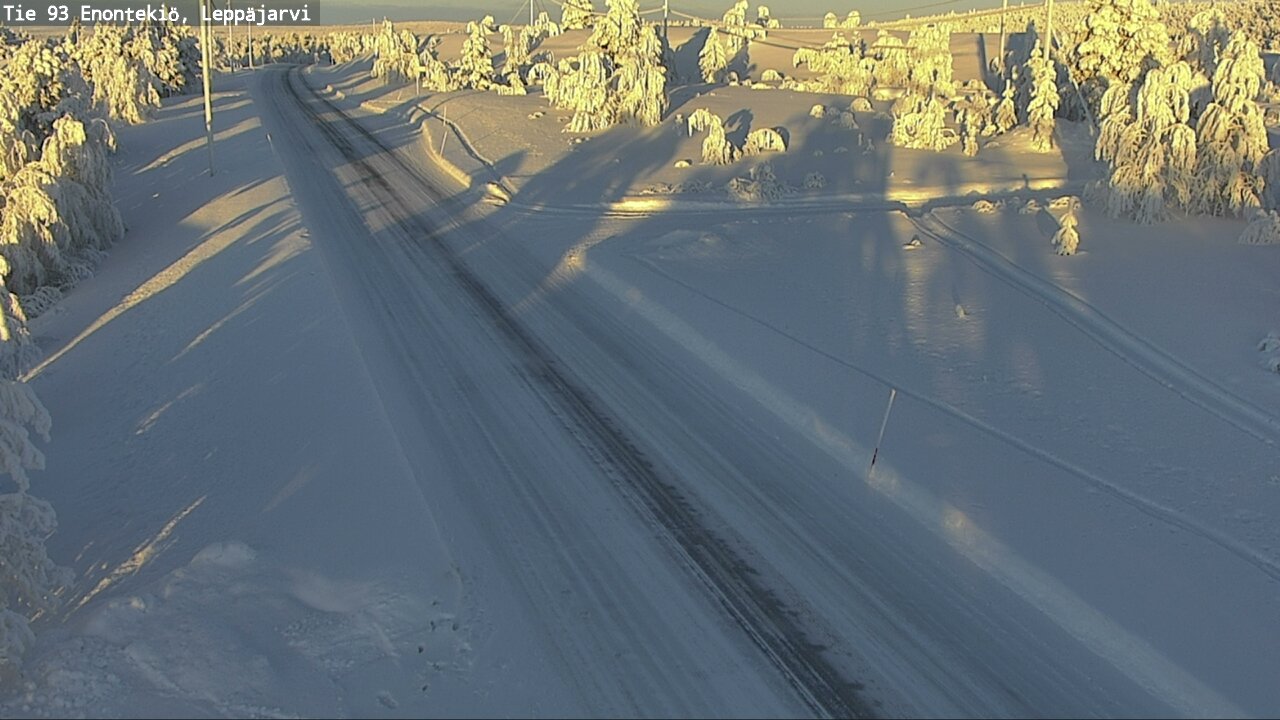 Kelikamerat Kuva Tie 93 Enontekiö, Leppäjärvi, Enontekiö, Lappi
