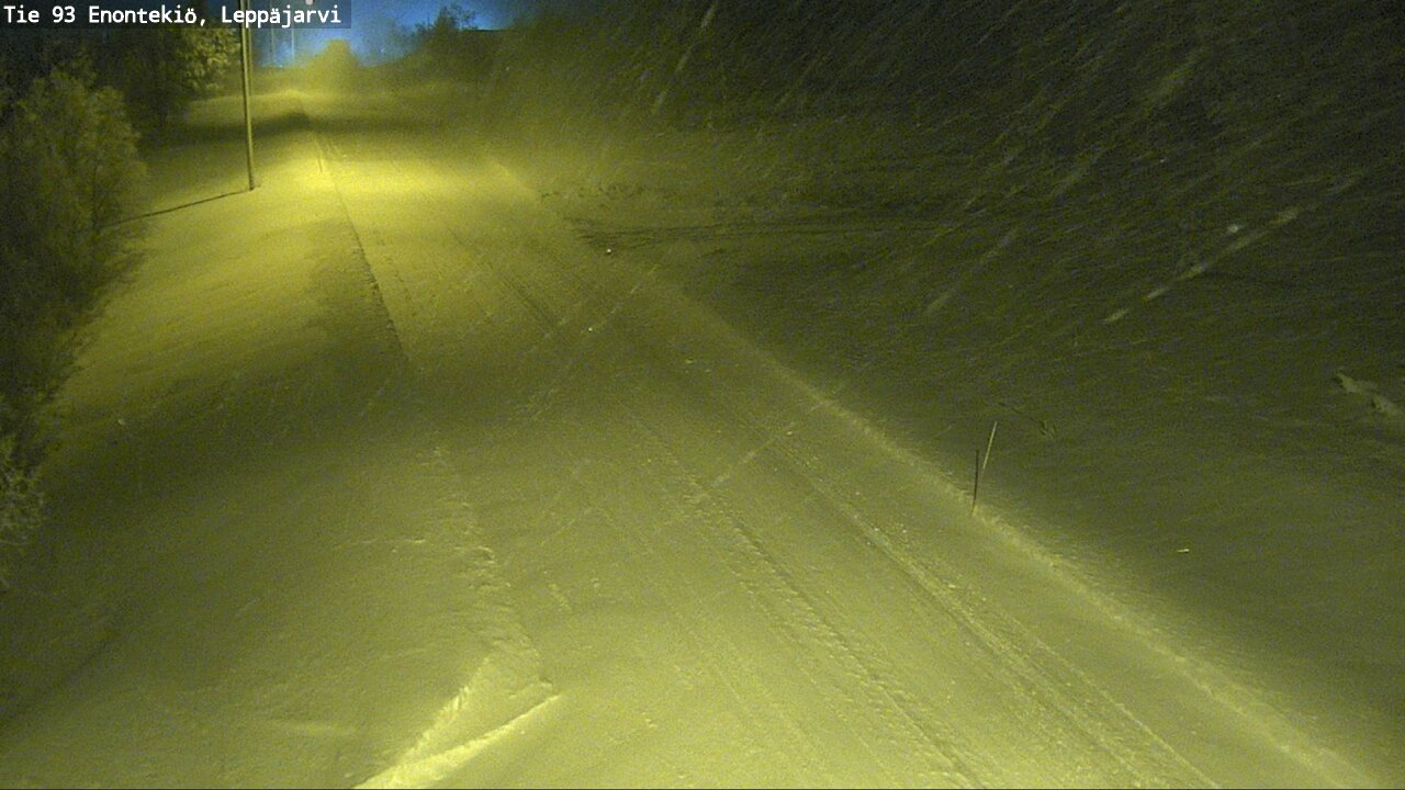 Kelikamerat Kuva Tie 93 Enontekiö, Leppäjärvi, Enontekiö, Lappi