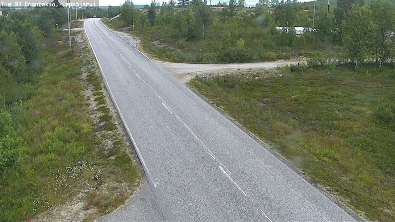 Weather Camera Image Road 93 Enontekiö, Leppäjärvi, Enontekiö, Lappi