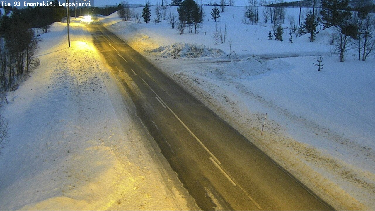 Kelikamerat Kuva Tie 93 Enontekiö, Leppäjärvi, Enontekiö, Lappi
