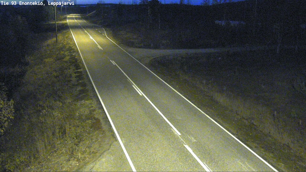 Kelikamerat Kuva Tie 93 Enontekiö, Leppäjärvi, Enontekiö, Lappi