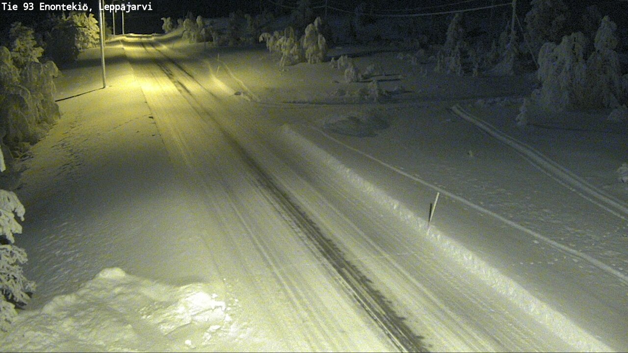 Kelikamerat Kuva Tie 93 Enontekiö, Leppäjärvi, Enontekiö, Lappi