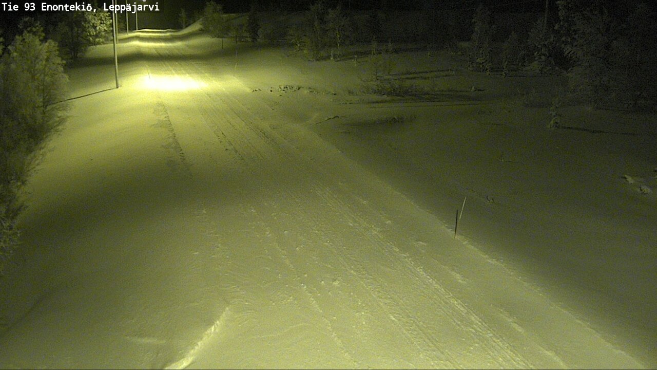 Kelikamerat Kuva Tie 93 Enontekiö, Leppäjärvi, Enontekiö, Lappi