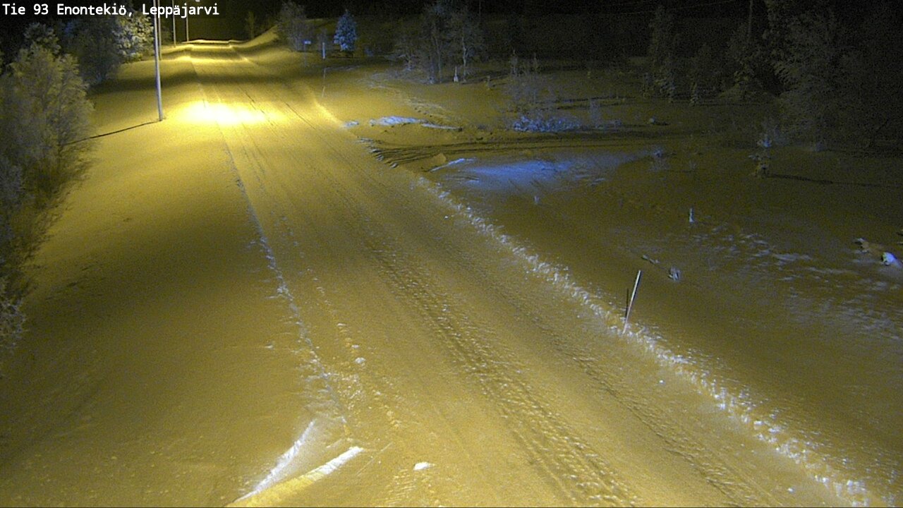 Kelikamerat Kuva Tie 93 Enontekiö, Leppäjärvi, Enontekiö, Lappi