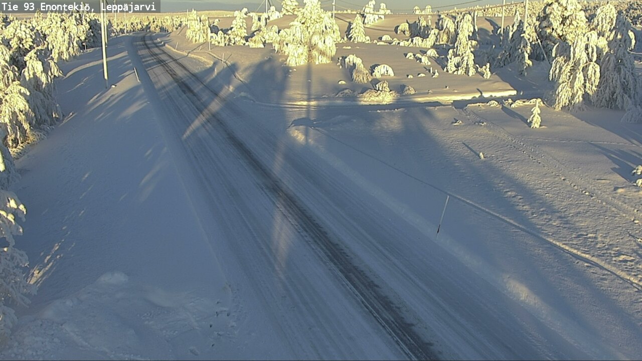 Kelikamerat Kuva Tie 93 Enontekiö, Leppäjärvi, Enontekiö, Lappi