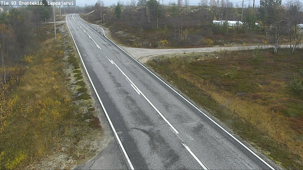 Weather Camera Image Road 93 Enontekiö, Leppäjärvi, Enontekiö, Lappi