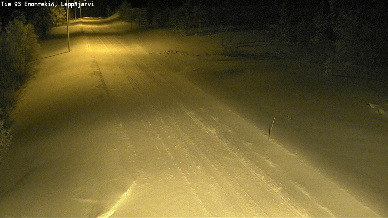 Kelikamerat Kuva Tie 93 Enontekiö, Leppäjärvi, Enontekiö, Lappi