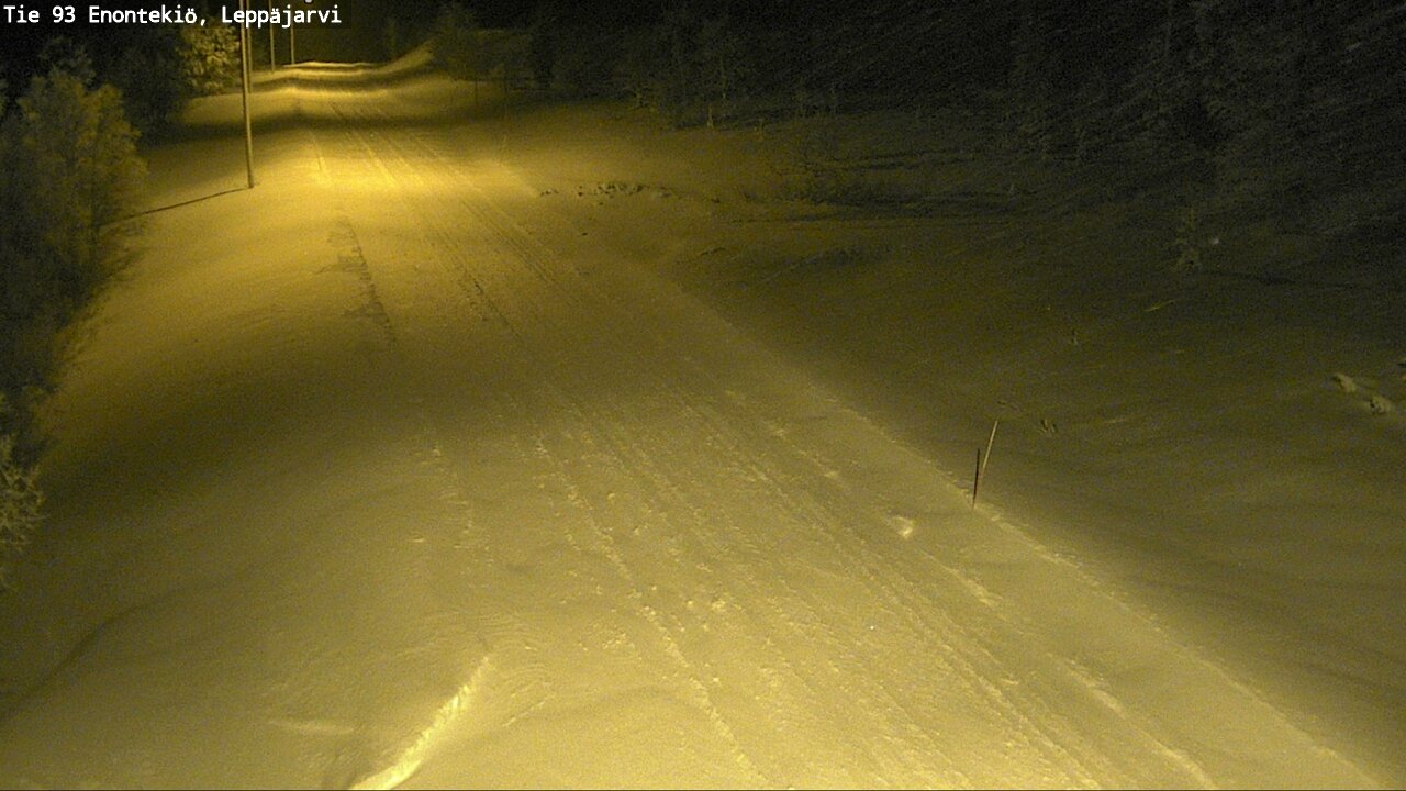 Kelikamerat Kuva Tie 93 Enontekiö, Leppäjärvi, Enontekiö, Lappi