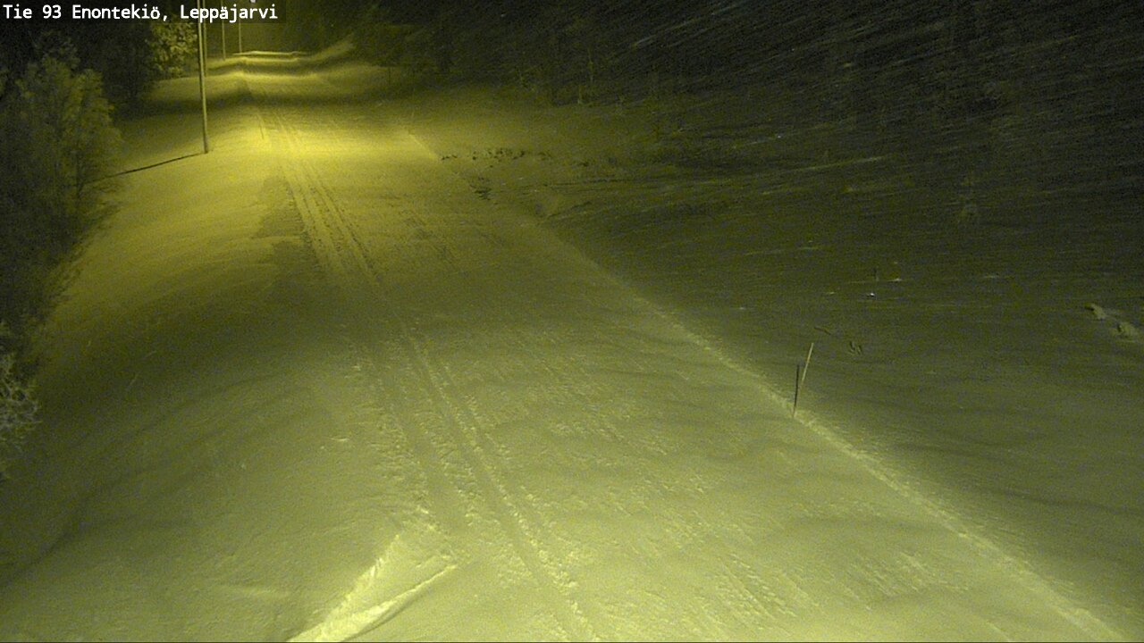 Kelikamerat Kuva Tie 93 Enontekiö, Leppäjärvi, Enontekiö, Lappi