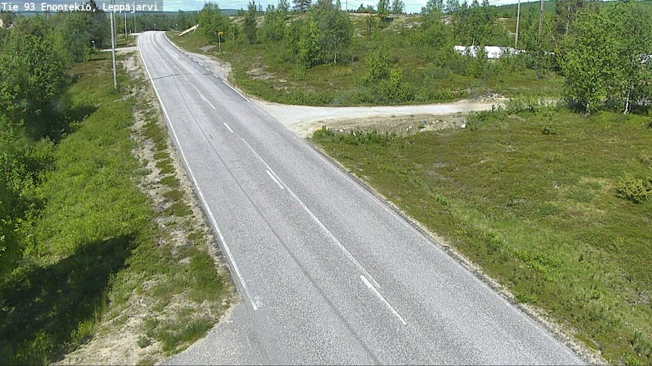 Kelikamerat Kuva Tie 93 Enontekiö, Leppäjärvi, Enontekiö, Lappi