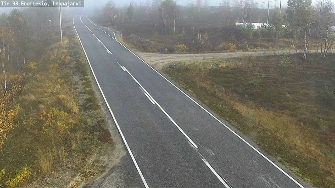 Weather Camera Image Road 93 Enontekiö, Leppäjärvi, Enontekiö, Lappi