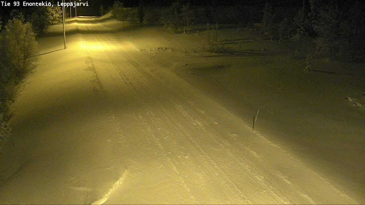 Kelikamerat Kuva Tie 93 Enontekiö, Leppäjärvi, Enontekiö, Lappi