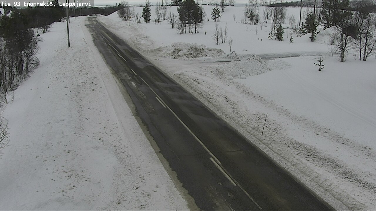 Kelikamerat Kuva Tie 93 Enontekiö, Leppäjärvi, Enontekiö, Lappi