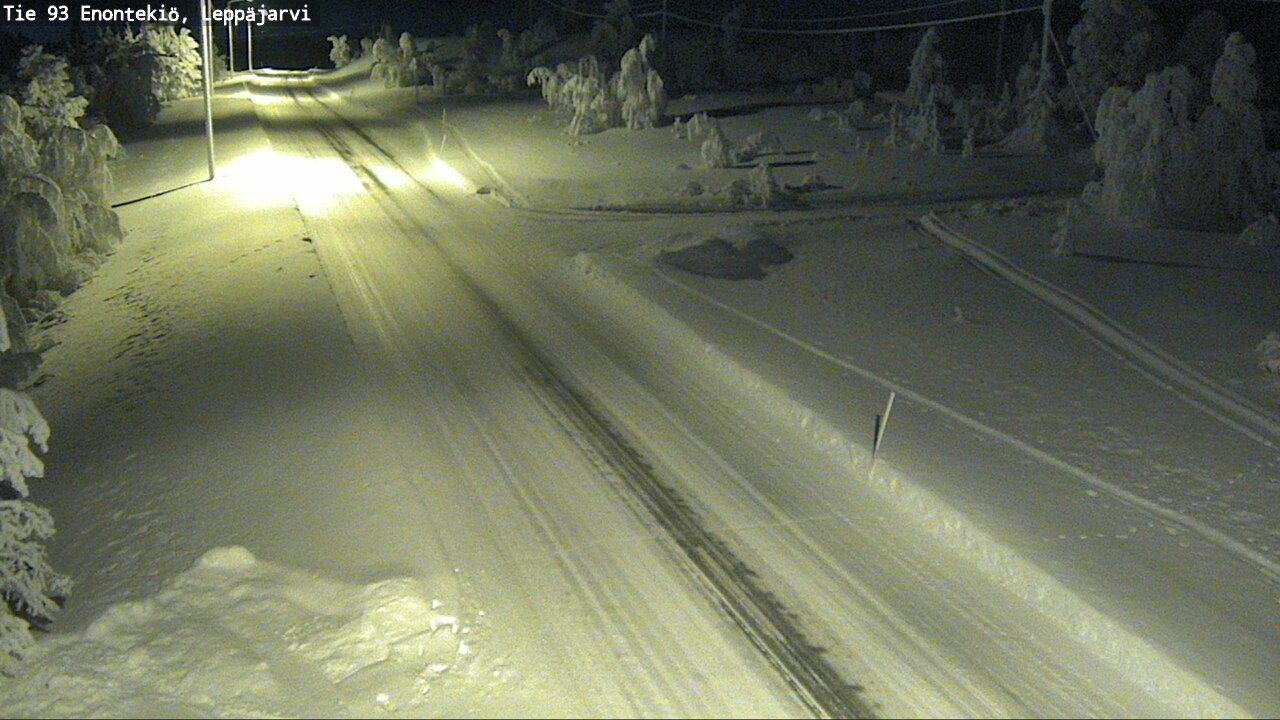 Kelikamerat Kuva Tie 93 Enontekiö, Leppäjärvi, Enontekiö, Lappi