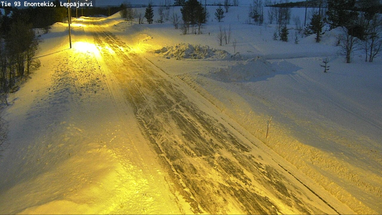 Kelikamerat Kuva Tie 93 Enontekiö, Leppäjärvi, Enontekiö, Lappi
