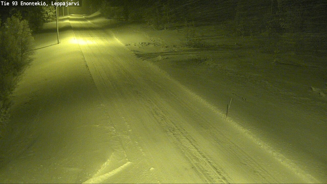 Kelikamerat Kuva Tie 93 Enontekiö, Leppäjärvi, Enontekiö, Lappi