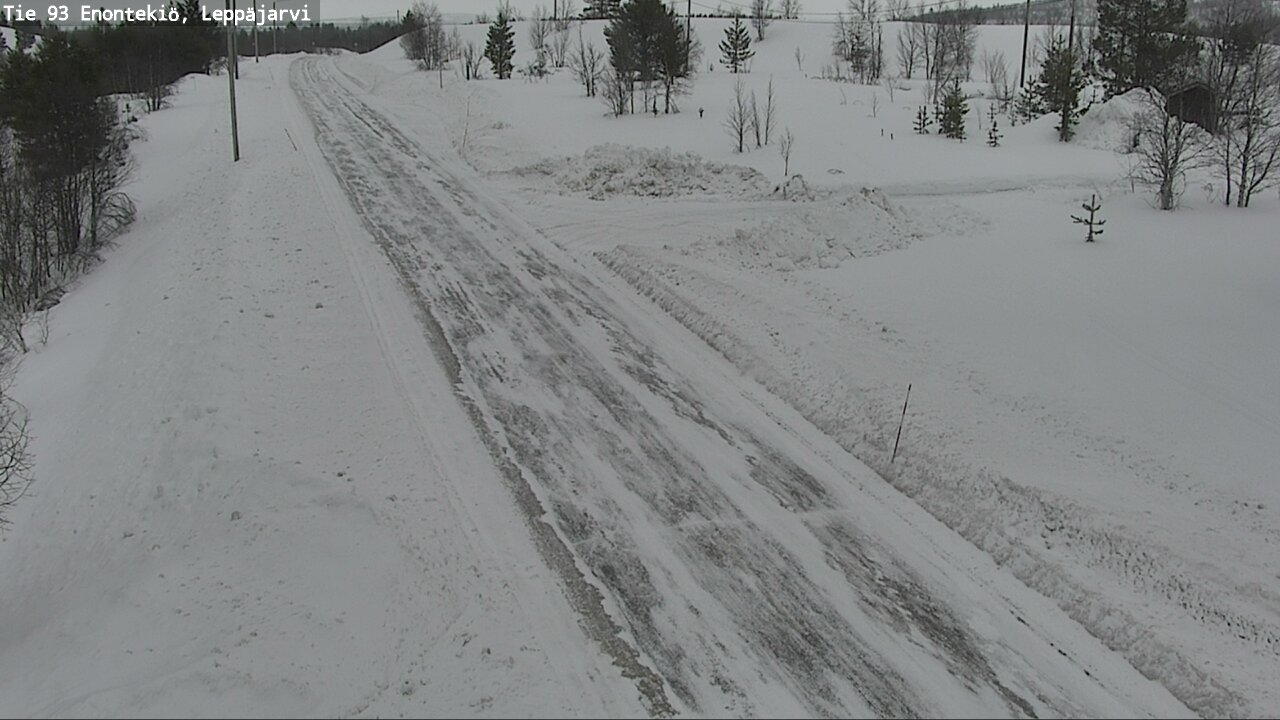 Kelikamerat Kuva Tie 93 Enontekiö, Leppäjärvi, Enontekiö, Lappi